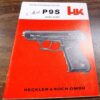 1981 Heckler & Koch P9S Slbstladepistole 9mm VG-Exc 4 Language, Schematic