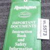 1991 Remington Manual, Gunsmith Direct, Sfy Book, Registration for 870 6 Docs - Image 11