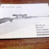 1993 Sauer 202 Rifle Owners Instruction Manual Factory Sig 63 Pg VG 5 Languages