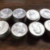 2 Rolls of 40 Washington 90% Silver Quarters 1964 BU $8.98 ea $359/roll