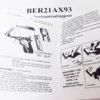 Beretta 21A Factory Manual for .22 LR 21 or .25 ACP 21A 12/93 Exc Accokeek - Image 7