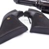 Black Target Grips fit Heritage Rough Rider Revolvers Big Hands Oversized - Image 5