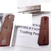 Boondock ty Swiss Saint Cross Rosewood Laminate Grips fit 1911 Government Colt - Image 11
