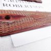 Boondock ty Swiss Saint Cross Rosewood Laminate Grips fit 1911 Government Colt - Image 4