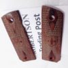 Boondock ty Swiss Saint Cross Rosewood Laminate Grips fit 1911 Government Colt - Image 6