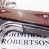 Boondock ty Swiss Saint Cross Rosewood Laminate Grips fit 1911 Government Colt - Image 9