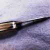 E. Bruckmann Mann Medium Scout Utility 1950s Pocket Knife Scissors Horn Handles - Image 9