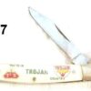 Japan Sabre Advertiser Knife Trojan Hybrid Cornseed VG Early 1960s PK467