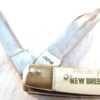 Japan Sabre Advertiser Knife Trojan Hybrid Cornseed VG Early 1960s PK467 - Image 5