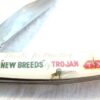 Japan Sabre Advertiser Knife Trojan Hybrid Cornseed VG Early 1960s PK467 - Image 6