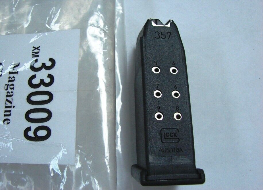 Lot of 2 Glock Factory Magazines .357 Sig Model 33 or .40 S&W