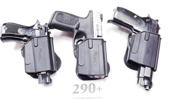 Sig P290 Open Top Paddle Holster fits Beretta 84 Bersas S&W SD9 Kydex Israeli - Image 12