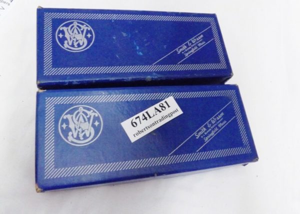 Smith & Wesson Factory 2 Piece Blue Box K Frame 4 inch 67 Nox Paper LASO 1981 - Image 11