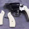 Smith & Wesson model 12 Grips Imit Ivory Magna Type Round Frame fit S&W 12