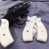 Smith & Wesson model 12 Grips Imit Ivory Magna Type Round Frame fit S&W 12 - Image 13