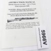 Zastava Importer Instruction Manual for Yugoslavian 5966 SKS Rifles 1980s VG