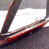 1960s Case XX USA No Dots Brown Bone 2 Blade Pen Pocket Knife 6233  Exc - Image 7