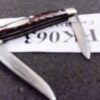 1970 Case 10 Dot USA Red Bone 2 Blade Pen Pocket Knife 6233  est Very Good Condi - Image 6