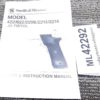 1992 Smith & Wesson 422 622 Safety & Instruction Manual 2213 2214 2206 S&W