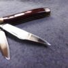 1993 Case 7220 SS Stainless Peanut Rosewood Handled Mini Jack Pocket Knife Mint - Image 4