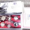 2008 Silver Proof State Quarters 5 Coins 90% Silver in Mint Case with Certificat