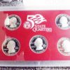 2008 Silver Proof State Quarters 5 Coins 90% Silver in Mint Case with Certificat - Image 4
