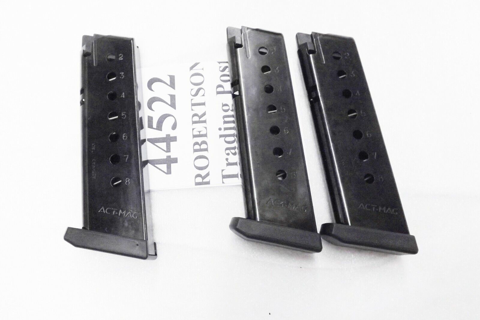 3 Act-Mag Magazines fit Sig Sauer P220 .45 ACP 8 sh 44522 $19 ea & free ship