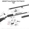 Akkar Daly 300 Pump 600 Auto Safety Button Spring 12 20 28 gauge View 28 335 - Image 6