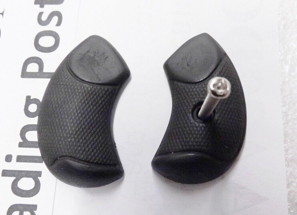 Black Dura Coat Hard Poly Grips fit North American .22 LR Mini Revolvers NA22DC