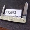E. Bruckmann Mann Small Senator 1950s Pen Pocket Knife Imitation Pearl
