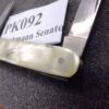 E. Bruckmann Mann Small Senator 1950s Pen Pocket Knife Imitation Pearl - Image 3