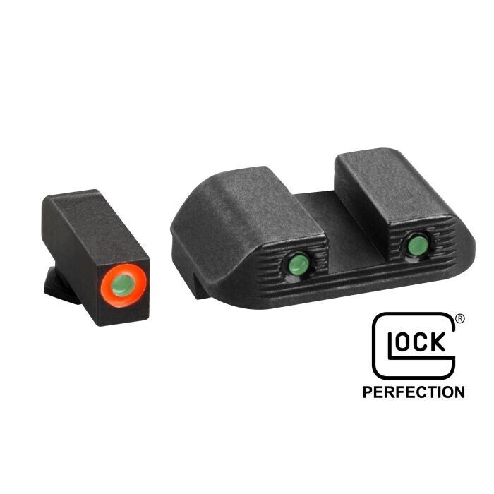Glock Bold Night Sights for Gen 5 Glock 17 19 26 34 Pistols 47285 Orange Old Stk