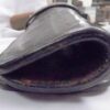 J.M. Bucheimer Western Belt Holster Plain Black RH 6 - 7 inch Revolver 1970s - Image 6