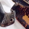 J.M. Bucheimer Western Belt Holster Plain Black RH 6 - 7 inch Revolver 1970s - Image 9