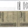 New Orleans Jackson & Great Northern Railroad $3.00 Note Confederate 1861 VF