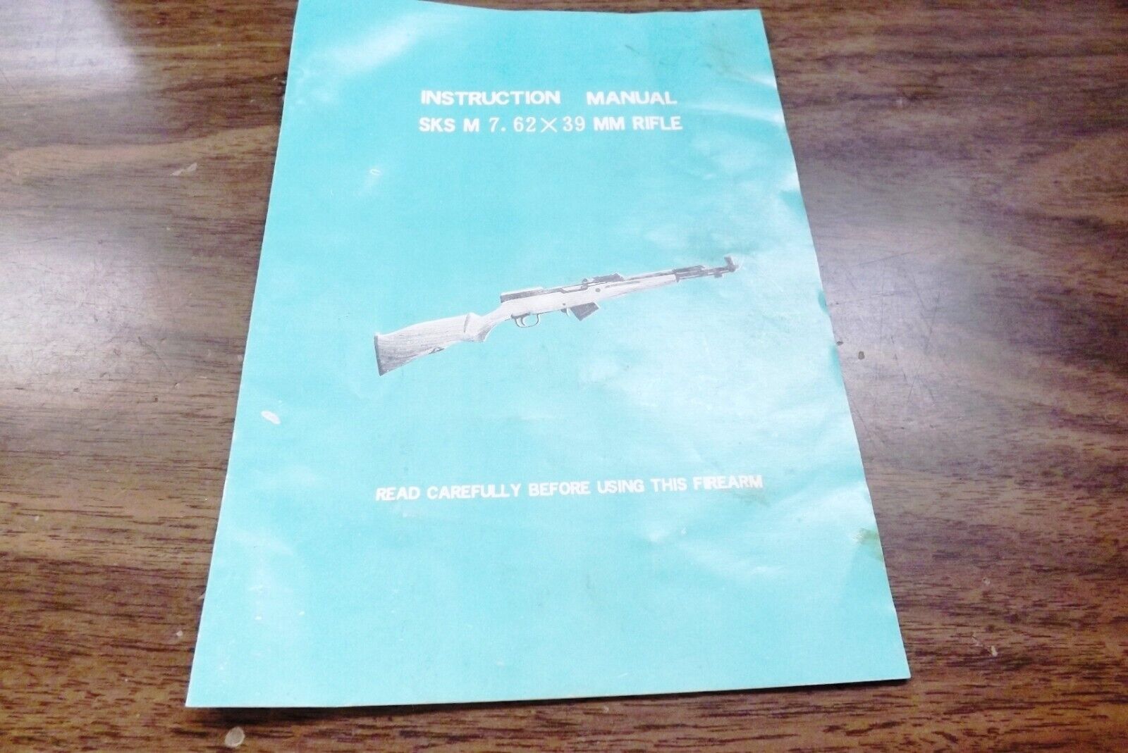 Norinco Instruction Manual for type 56 SKS 7.62x39 Rifle ca 1988 VG