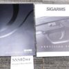Sig Sauer Sigarms 2002 Catalog & Price List 2 Tone Pistols Shotguns Rifles New