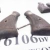 Smith & Wesson Grips Diamond Magna K L Square 1960s 16106W Walnut Fair Condition - Image 11