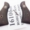 Smith & Wesson Grips Diamond Magna K L Square 1960s 16106W Walnut Fair Condition