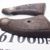 Smith & Wesson Grips Diamond Magna K L Square 1960s 16106W Walnut Fair Condition - Image 3