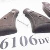 Smith & Wesson Grips Diamond Magna K L Square 1960s 16106W Walnut Fair Condition - Image 10