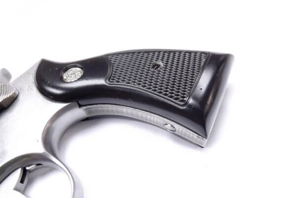 Smith & Wesson K L Square Black Horn Dura Finish Magna Grips New - Image 13