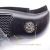 Smith & Wesson K L Square Black Horn Dura Finish Magna Grips New - Image 5