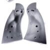 Smith & Wesson K L Square Black Horn Dura Finish Magna Grips New - Image 10