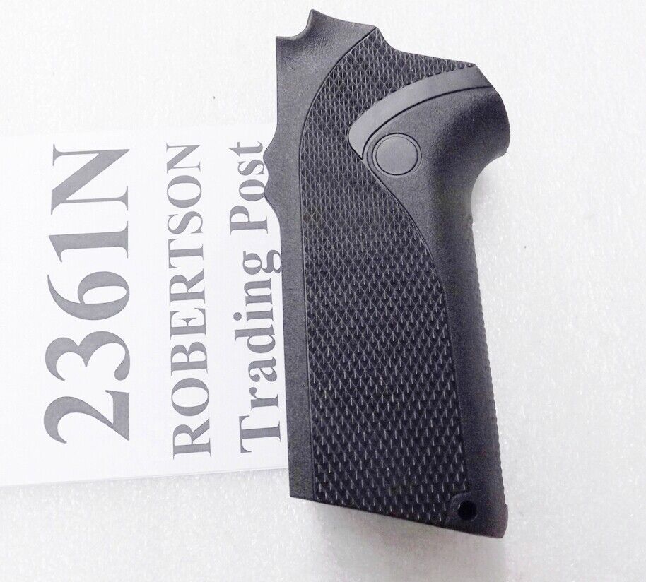 Straight Small Correct Black Poly Grips fit S&W 4000 5900 Pistols 4006 5906