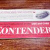 Thompson Center 1984 Contender Pistol Owners Instruction Manual VG-Exc