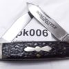 Winchester 2991 Muskrat Bone Handle 2 Blade Trapper Knife Mint 1988 Replica