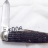 Winchester 2991 Muskrat Bone Handle 2 Blade Trapper Knife Mint 1988 Replica - Image 6
