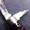 c 1960 Case XX No USA 2 Blade Jack Pocket Knife 62024 1/2 Brown Bone Excellent - Image 5