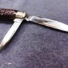 c 1960 Case XX No USA 2 Blade Jack Pocket Knife 62024 1/2 Brown Bone Excellent - Image 6